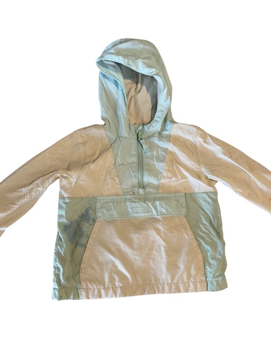 Cat & Jack Other - (5 for $10) | Cat & Jack Light Aqua and Cream Pullover Windbreaker Hoodie